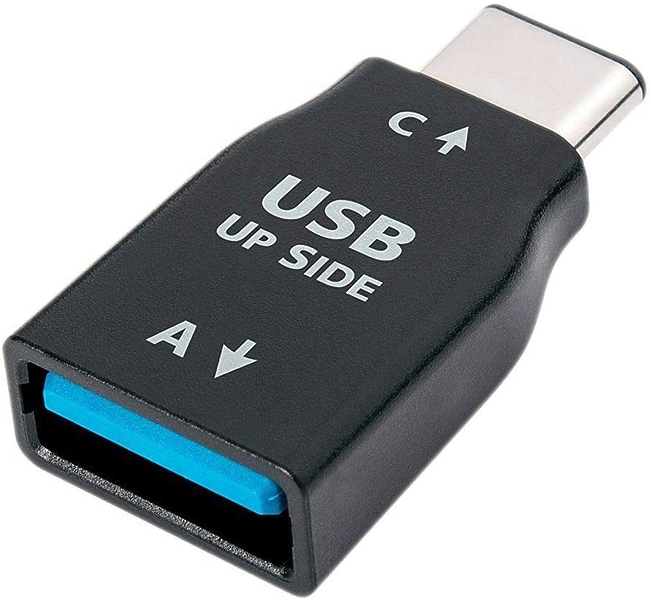 Переходник AudioQuest USB C - USB A 3.1 артикул 177413Si-1 в интернет-магазине «HiFiRussia»
