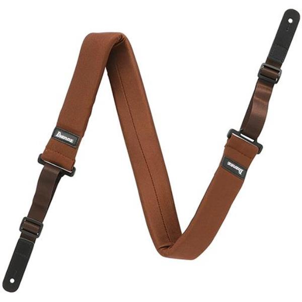 Ремень для гитары Ibanez GSF50-BR POWERPAD STRAP артикул 277356Si-1
