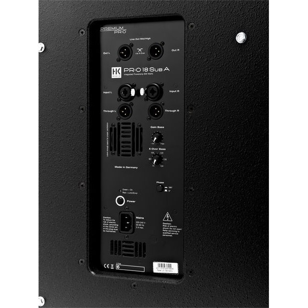 Сабвуфер HK Audio PR:O 18 Sub A артикул 106799Si-1 фото 5