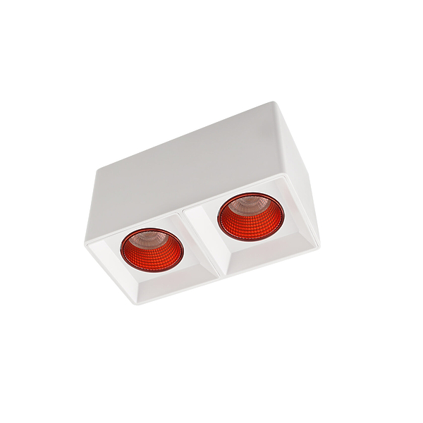 Светильник накладной Denkirs DK3085-WH+RD (White Red) артикул 270681Si-1