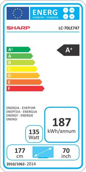 LED телевизор Sharp LC-70LE747RU артикул 103160Si-1 фото 5