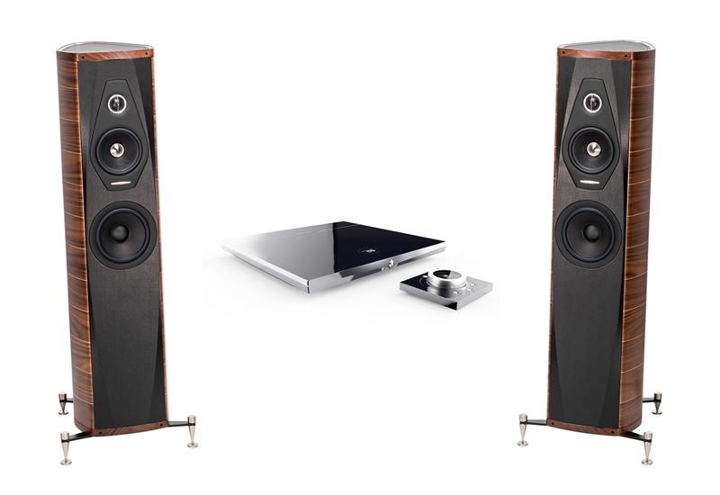 Напольная акустика Sonus Faber Olympica II walnut артикул 100559Si-1 фото 6