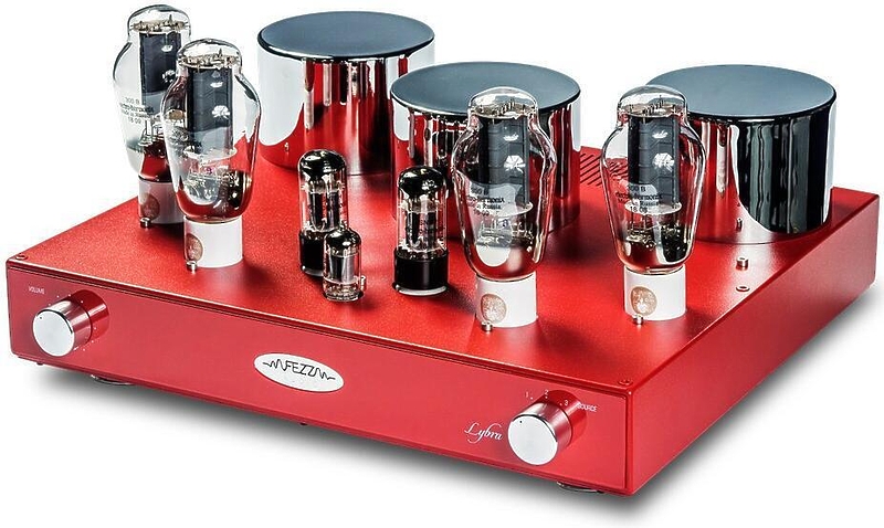 Интегральный усилитель мощности Fezz Audio Lybra 300b PSE Burning red артикул 254950Si-1 в интернет-магазине «HiFiRussia»