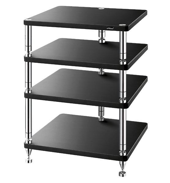 Подставка под ТВ и HI-FI Solidsteel HJ4 (HS Junior) black артикул 045228Si-1