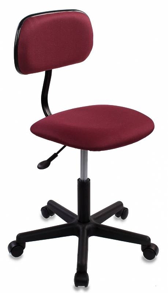 Кресло Бюрократ CH-1201NX/CHERRY (Office chair CH-1201NX cherry 15-11 cross plastic) артикул 263326Si-1
