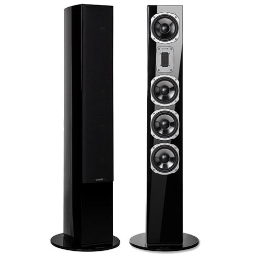 Напольная акустика Quadral Chromium Style 102 black high gloss артикул 111568Si-1