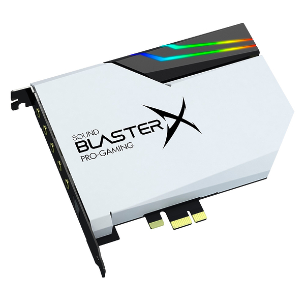 Внешняя звуковая карта Creative Sound BlasterX AE-5 Plus Pure Edition White артикул 273401Si-1