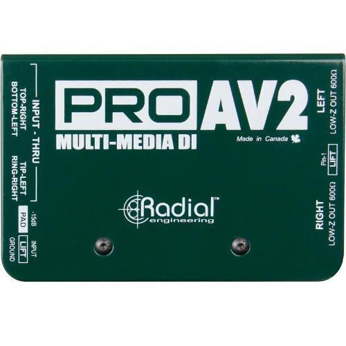 Директ-бокс Radial PRO-AV2 артикул 199480Si-1