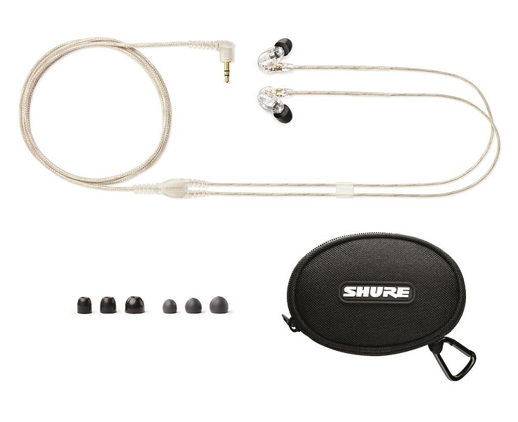 Наушники Shure SE215-CL артикул 100213Si-1 фото 3