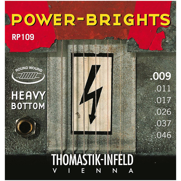 Струны для электрогитары Thomastik Power-Brights RP109 артикул 291479Si-1
