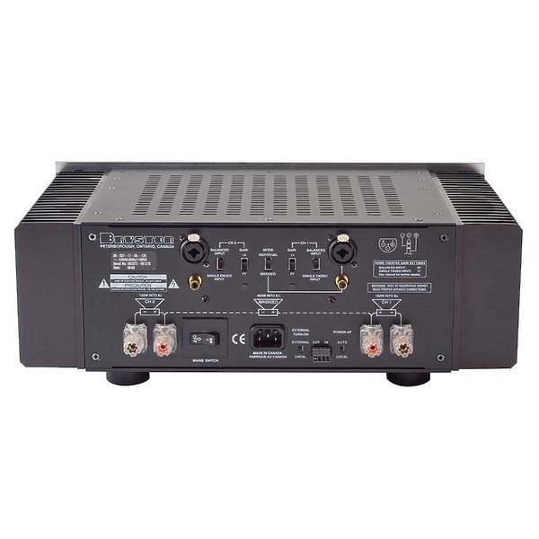 Усилитель мощности Bryston  3B-SST-2 19 black артикул 145276Si-1 фото 3