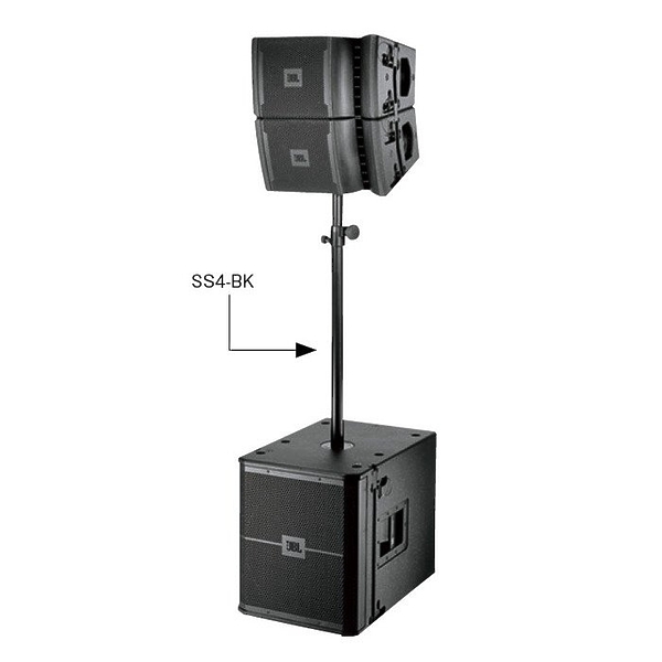 Стойка JBL SS4-BK24 стойка соединительная саб/сателлит для SRX718S/VRX918S/VRX918SP/VRX915S/PRX. Резьба M20 - низ, 35мм - верх, высота - 60см артикул 125407Si-1