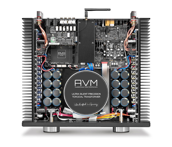 Интегральный усилитель AVM A 6.3 Cellini Chrome артикул 252942Si-1 фото 4