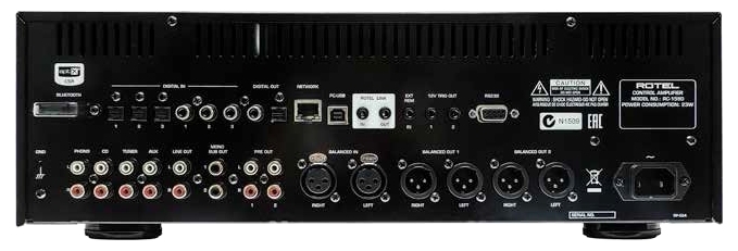 Стерео предусилитель Rotel RC-1590 silver артикул 131592Si-1 фото 3