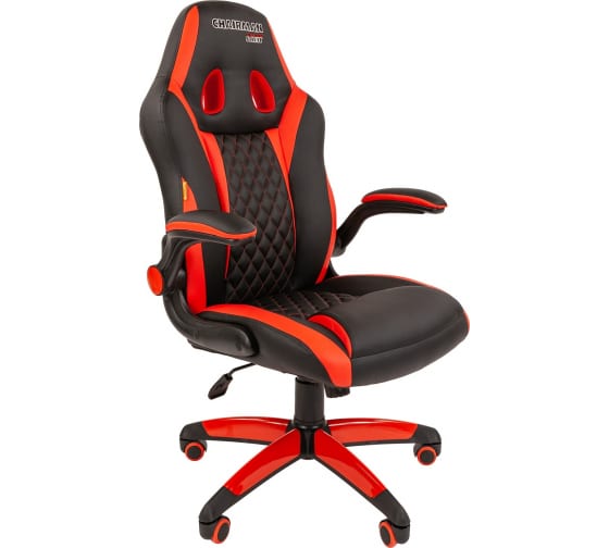 Кресло игровое Chairman game 15 00-07069667 Black/Red артикул 269947Si-1