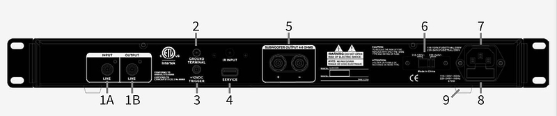 Усилитель Origin Acoustics SubA 500 артикул 157363Si-1 фото 3
