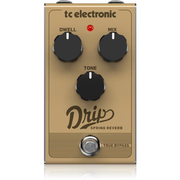 Напольная педаль TC ELECTRONIC DRIP SPRING REVERB артикул 198067Si-1