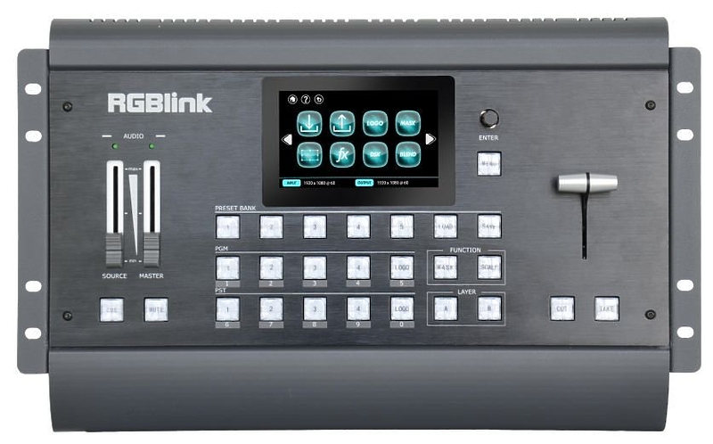 Видеомикшер RGBLink M1 артикул 265527Si-1 фото 4