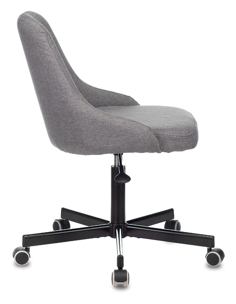Кресло Бюрократ CH-340M/404SLATE (Office chair CH-340M grey 38-404 cross metal) артикул 263371Si-1 фото 4