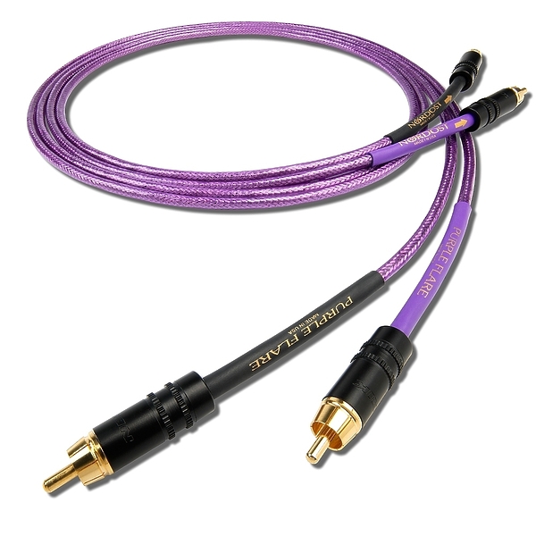 Кабель межблочный Nordost Purple Flare RCA 2.0м артикул 204618Si-1
