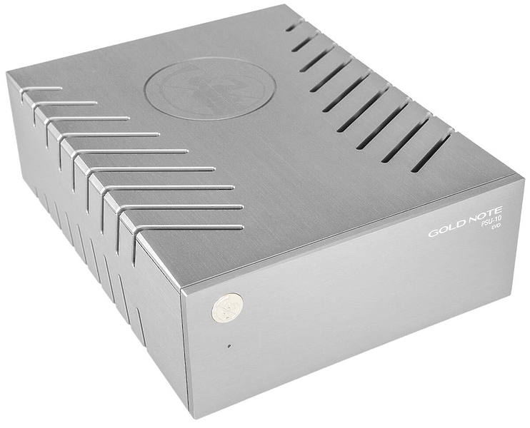 Блок питания Gold Note PSU-10 EVO Silver артикул 231563Si-1 в интернет-магазине «HiFiRussia»