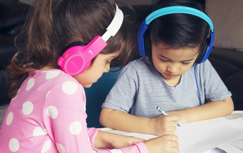 Наушники MEE Audio KidJamz pink артикул 189613Si-1 фото 4