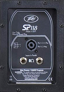 Сабвуфер Peavey SP 118BX артикул 124335Si-1 фото 3