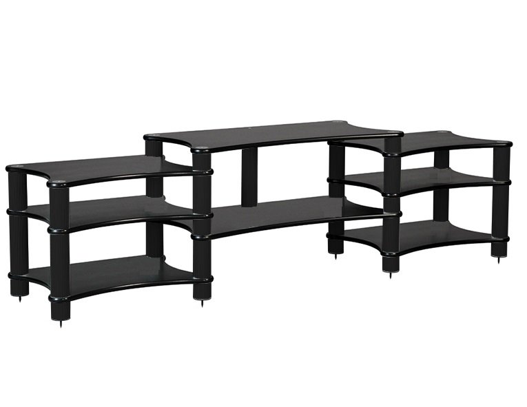 Стойка Solid Tech Cinema 8 Black/Black артикул 216464Si-1