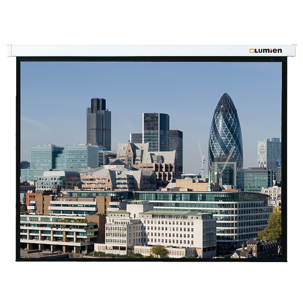 Экран с электроприводом Lumien [LMC-101213] Master Control 163х220 см (раб. область 119х212см) (95") High Contrast артикул 222467Si-1