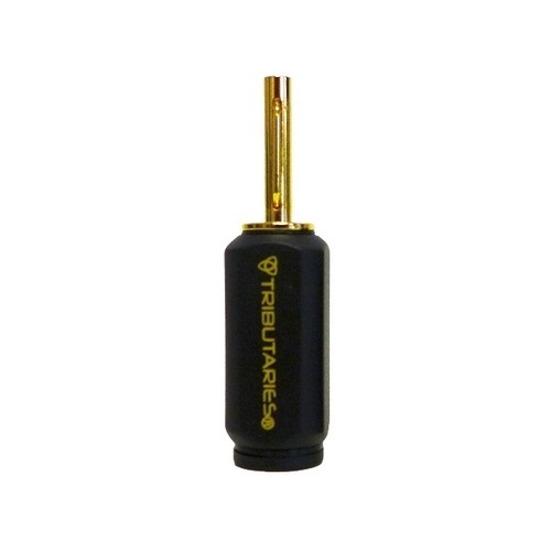 Коннектор Tributaries Серия 6 Banana (CON-6BPSBK) пружинный, для SP6BW, 10AWG, черный, 5.5мм артикул 162083Si-1