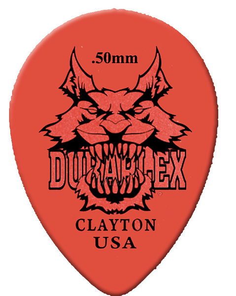Медиаторы CLAYTON DXST50/12 - 0.50 mm DELRIN уменьшенный 12 шт артикул 290724Si-1