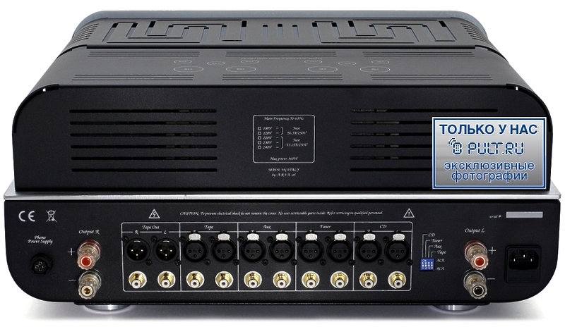 Ламповый усилитель Unison Research P70 артикул 323200FV-1 фото 3