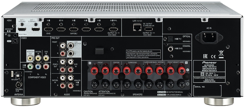 AV ресивер Pioneer VSX-924-S артикул 104568Si-1 фото 3