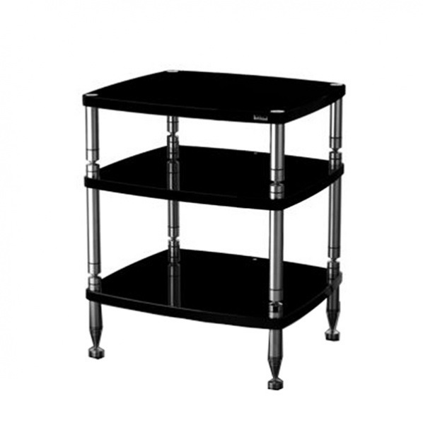 Стойка под Hi-Fi  Solidsteel HF-3 Glossy Black артикул 119682Si-1