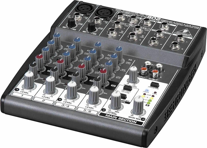 Behringer 802 аналоговый микшер артикул 404967-1