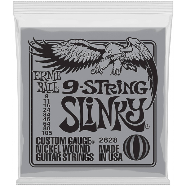 Струны для электрогитары Ernie Ball 2628 Nickel Wound Slinky артикул 291358Si-1