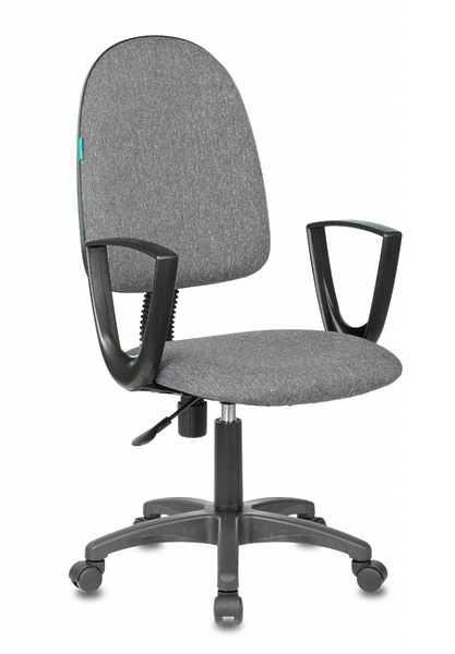 Кресло Бюрократ CH-1300N/3C1 (Office chair CH-1300N grey Престиж+ 3C1 cross plastic) артикул 263199Si-1