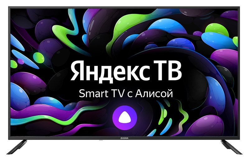 Телевизор LED Digma 50" DM-LED50UBB31 артикул 296762Si-1