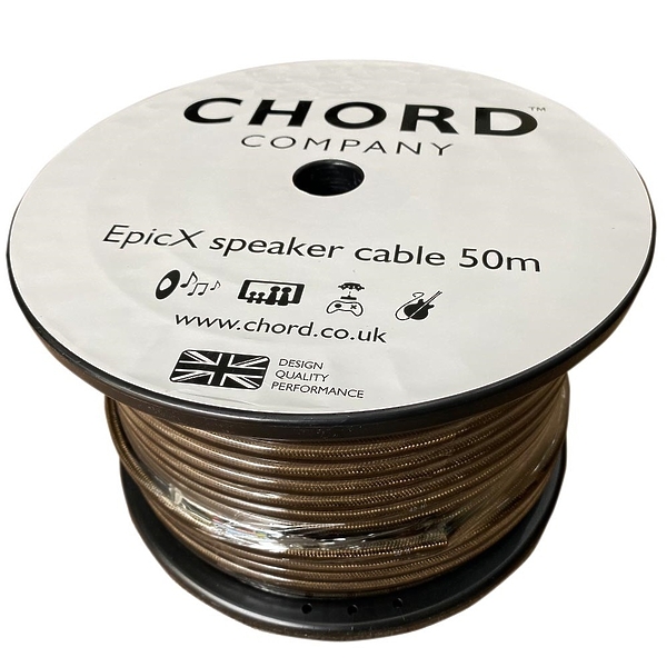 Акустический кабель Chord Company EpicX Speaker Cable, в нарезку артикул 245510Si-1