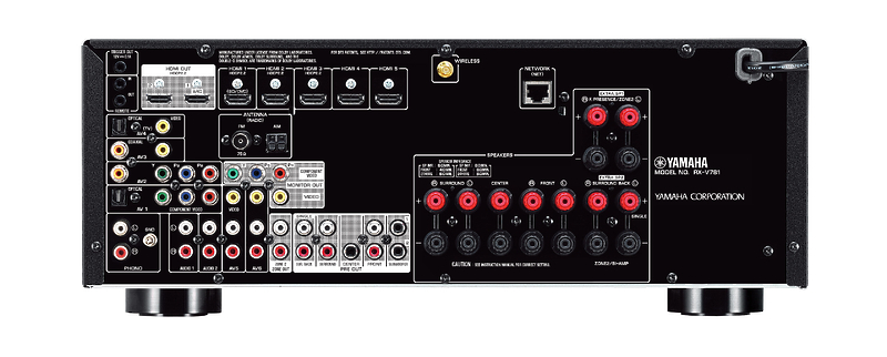 AV ресивер Yamaha RX-V781 black артикул 151299Si-1 фото 4