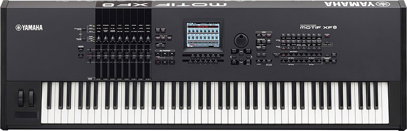 Клавишный инструмент Yamaha Motif XF8 артикул 136525Si-1