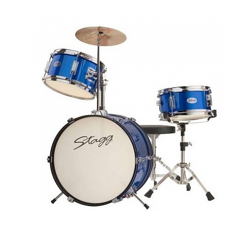 Детская ударная установка Stagg TIM JR 3/16 BL артикул 252812Si-1