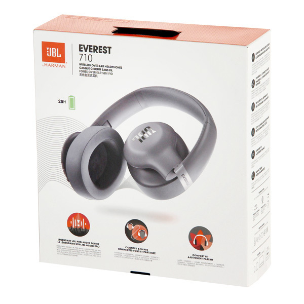 Наушники JBL Everest 710BT Silver (JBLV710BTSIL) артикул 176783Si-1 фото 5