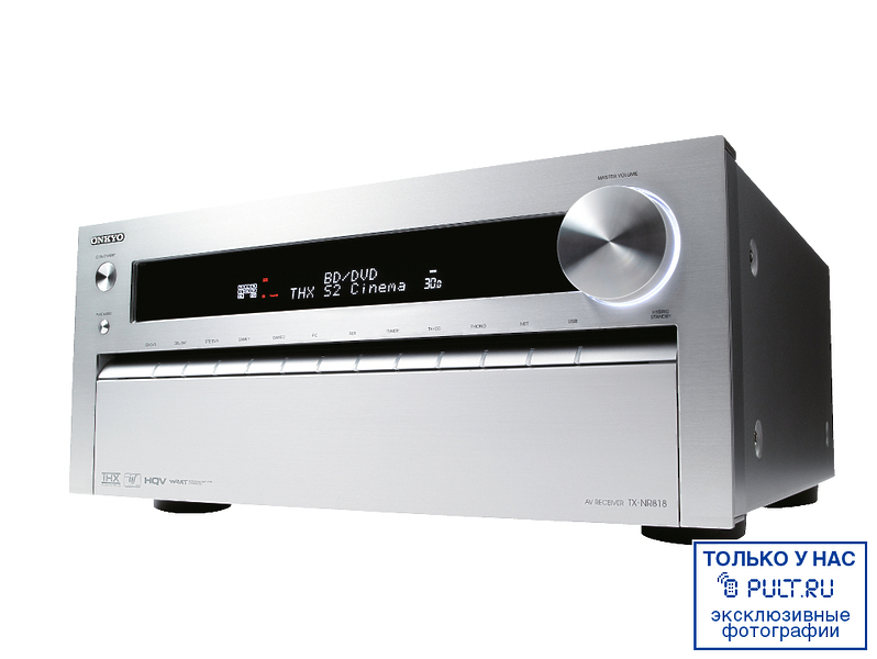 AV Ресивер Onkyo TX-NR818 silver артикул 383512FV-1 фото 3