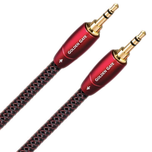 Кабель межблочный аудио AudioQuest Golden Gate 3.5M-3.5M, 3.0 м артикул 220073Si-1