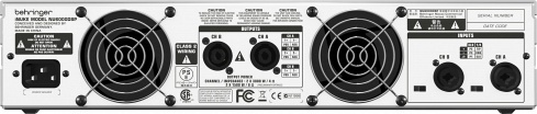 Усилитель мощности Behringer NU6000DSP артикул 126286Si-1 фото 3