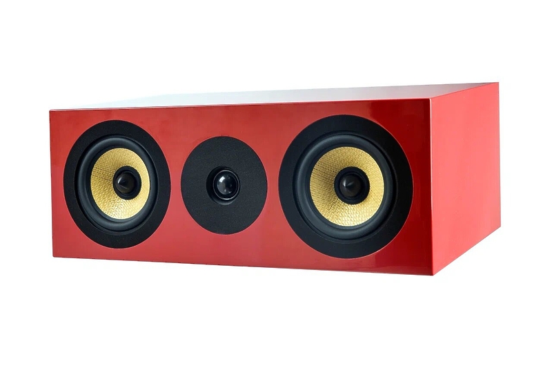 Акустика центрального канала Davis Acoustics Courbet C Red Gloss артикул 336610Si-1 фото 4