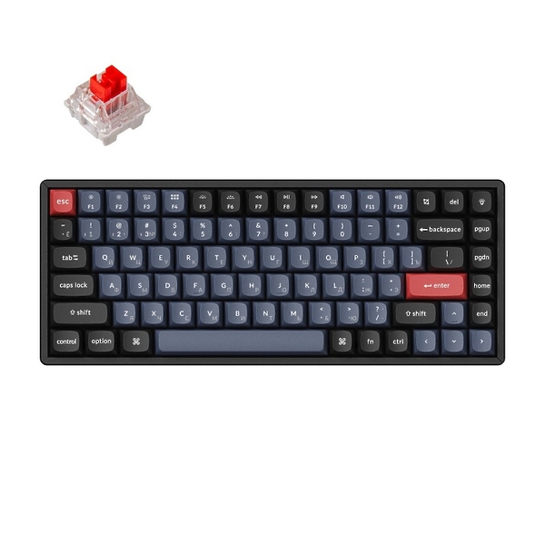 Беспроводная механическая клавиатура Keychron QMK K2 Pro Hot-Swap K pro Red Switch артикул 307114Si-1