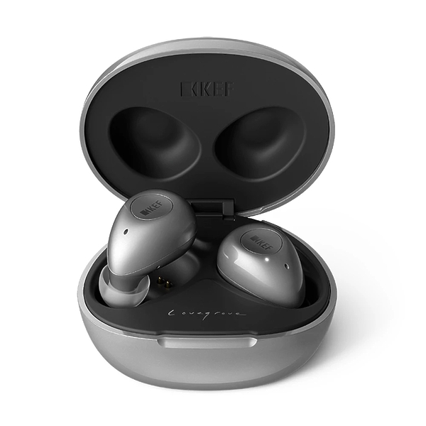 Беспроводные наушники KEF Mu3 Silver Grey артикул 315566Si-1 фото 3