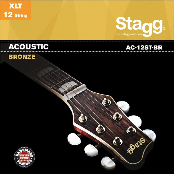 Струны для 12-струнной акустической гитары Stagg AC-12ST-BR артикул 320799Si-1